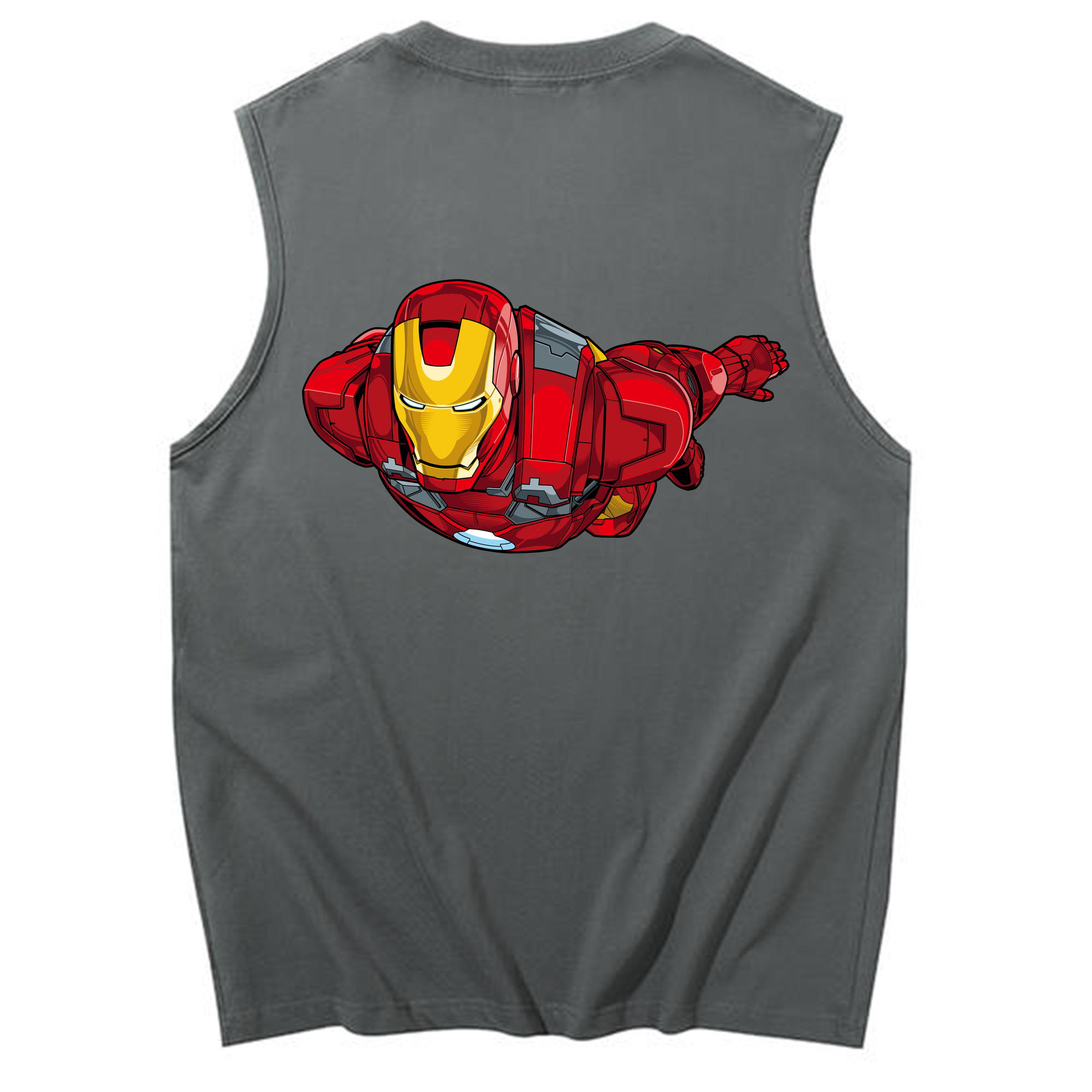 （画像用） アベンジャーズ The Avengers コットン100％タンクトップ（背面プリント）
